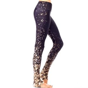 Goldsheep Falling Gold Lights Leggings
